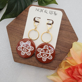 Sol Taino Hypoallergenic Dangle Earrings