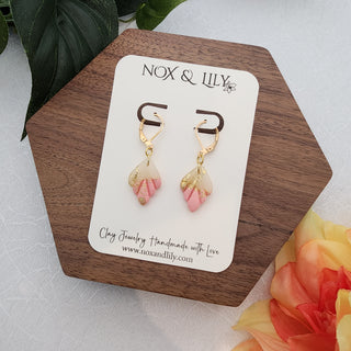 Folia (Small) Hypoallergenic Drop Earrings - Spark